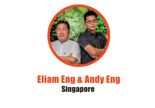 Eliam Eng and Andy Eng